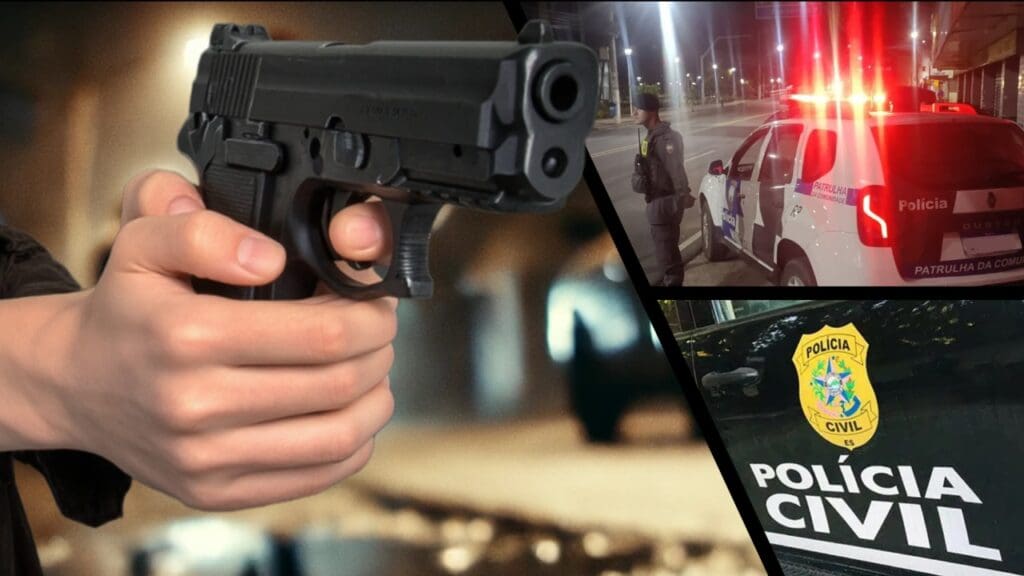 Homem sofre tentativa de assassinato proximo a distribuidora de bebidas na Serra