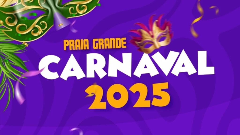 Fundão divulga programação do Carnaval 2025 em Praia Grande