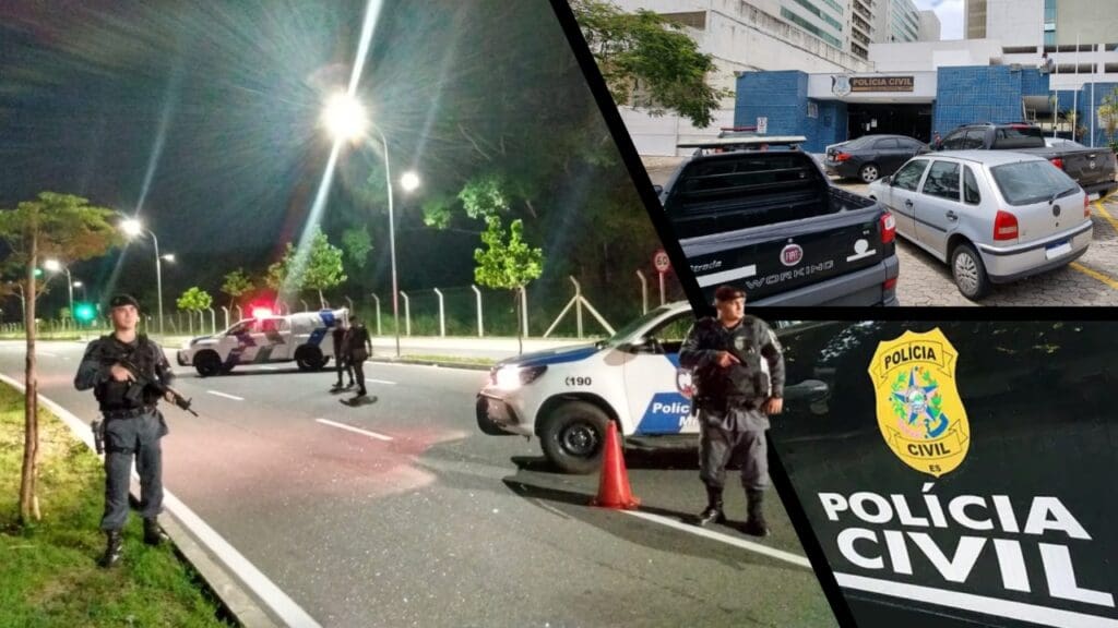 Casal é detido após perseguição de carro e por apresentar sinais de embriaguez na Serra Casal com sinais de embriaguez é detido após perseguição frenética na Serra