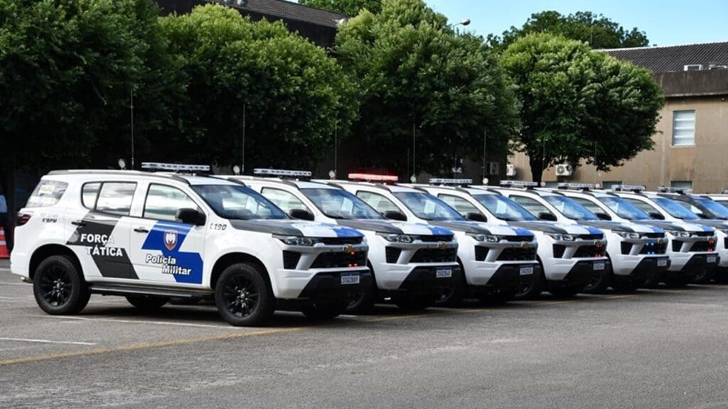 Polícia Militar recebe novas frotas de viaturas blindadas no ES.
