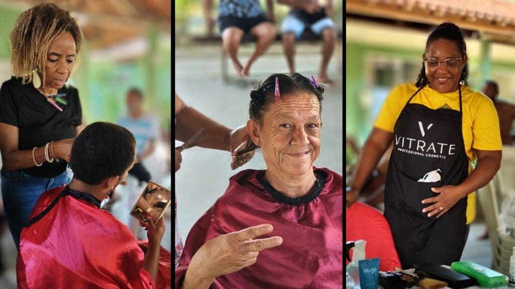 Centro Pop promove dia de beleza para pessoas em situação de rua em Vitória Ações do Centro Pop fortalecem autoestima e cidadania em Vitória