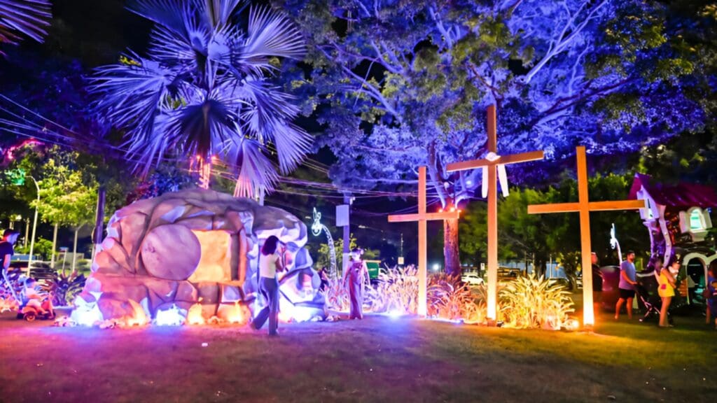 Vitória recebe decoração de Vilas de Páscoa em quatro pontos da cidade