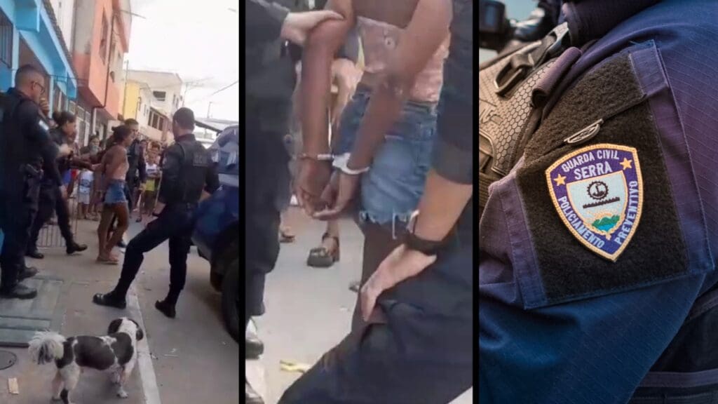 Mãe é presa após abandonar filhos pequenos em casa na Serra