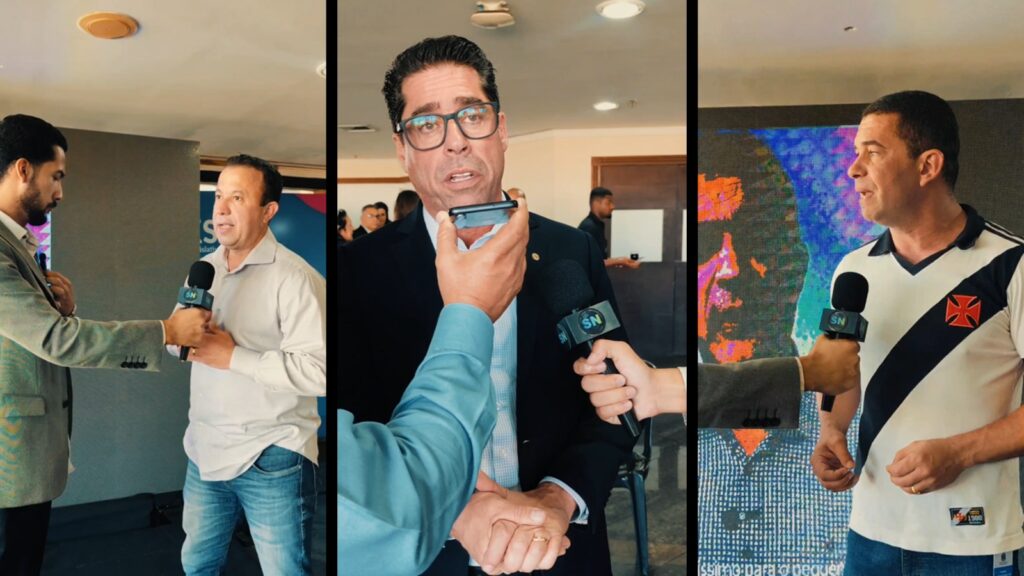 Presidente da ALES, Marcelo Santos, cedeu entrevista após lançamento do projeto Rede Capixaba de Fortalecimento do Legislativo