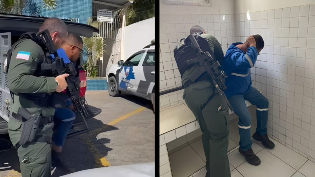 Toninho Pavão é preso enquanto trabalhava na Serra após sete meses foragido Toninho Pavão é preso em empresa na Serra