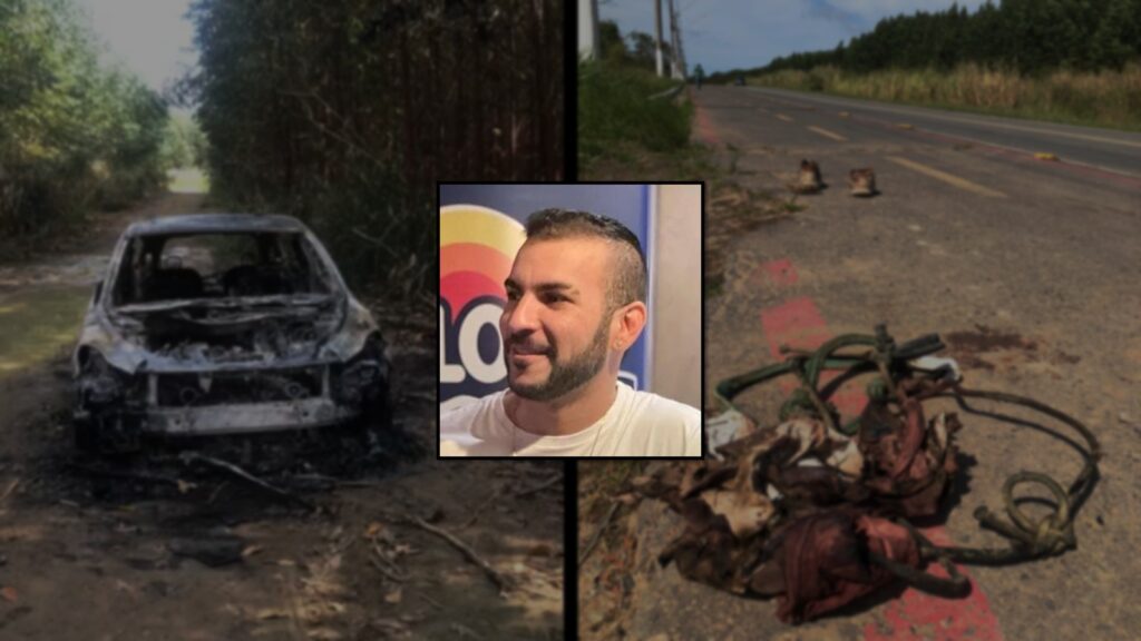 Homem baleado e queimado morre após 3 dias internado em hospital na Serra Área de mata onde Alexandre Rocio foi encontrado gravemente ferido na Rodovia Audifax Barcelos, na Serra