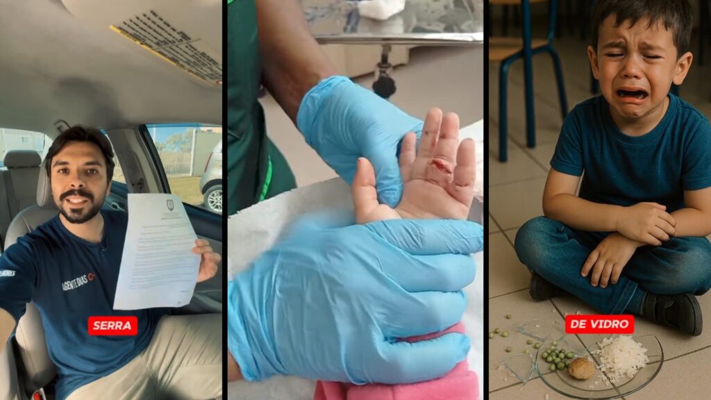 Vereador Agente Dias apresenta projeto de lei para proibir uso de pratos de vidro em escolas da Serra