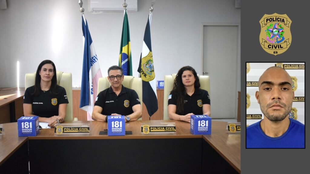 DHPM finaliza inquérito e prende suspeito de matar de mulher em galpão na Serra Suspeito é indiciado por homicídio na Serra