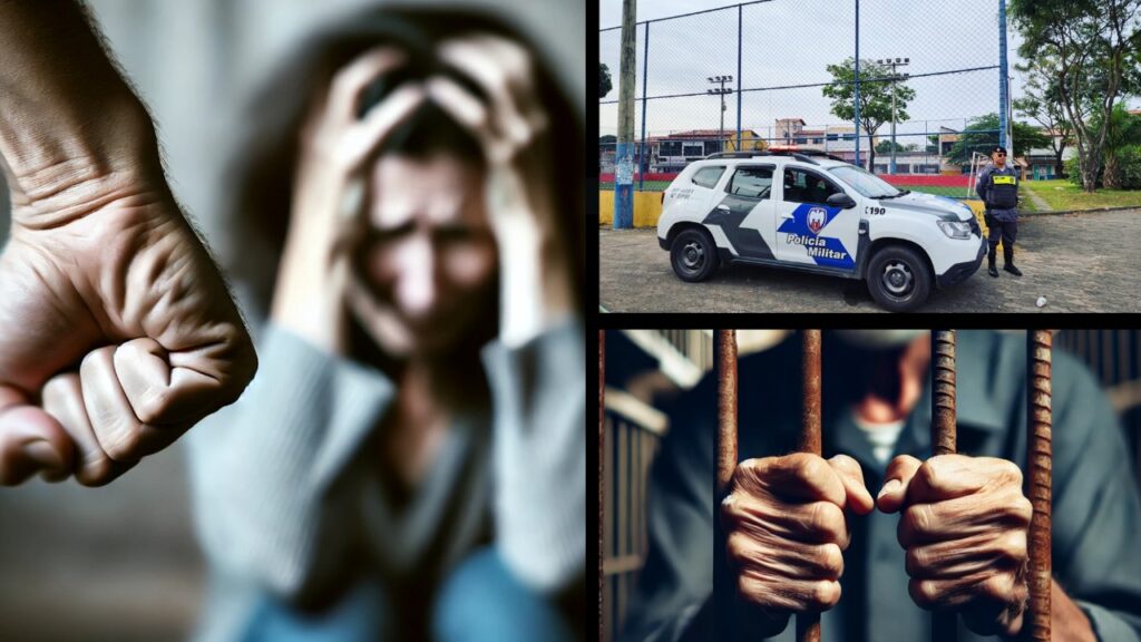 Homem é preso após agredir ex-esposa com chicote na Serra Homem invade casa da ex-esposa e é preso após agressões com chicotadas na Serra