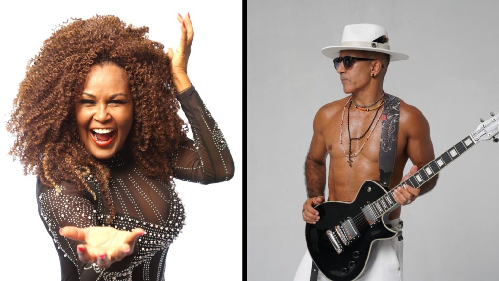 O Grande Encontro do Axé 90 e 2000 agita Manguinhos com Andréa Nery e Beto Kauê