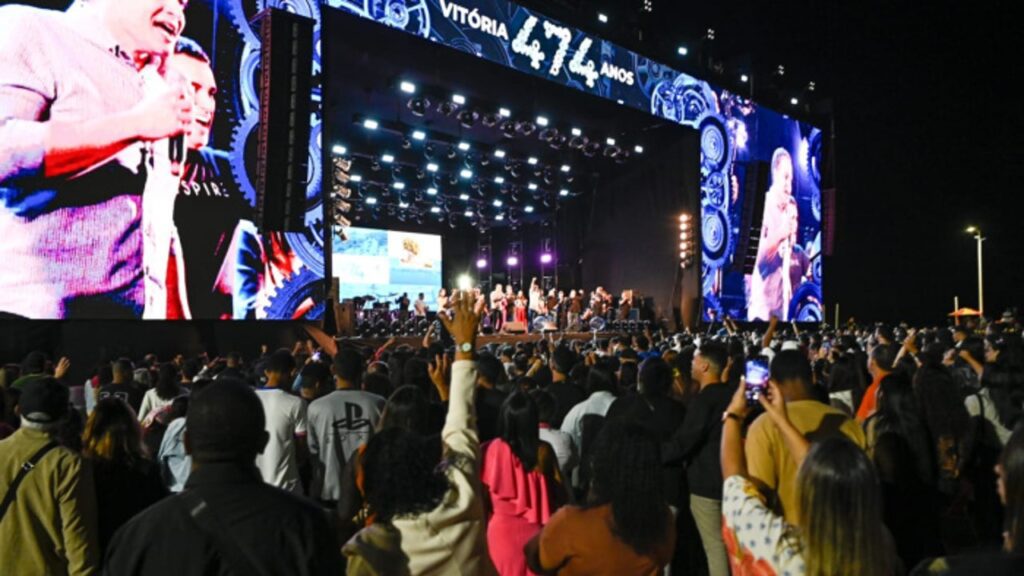 Show de Daniel marca celebração dos 474 anos de Vitória