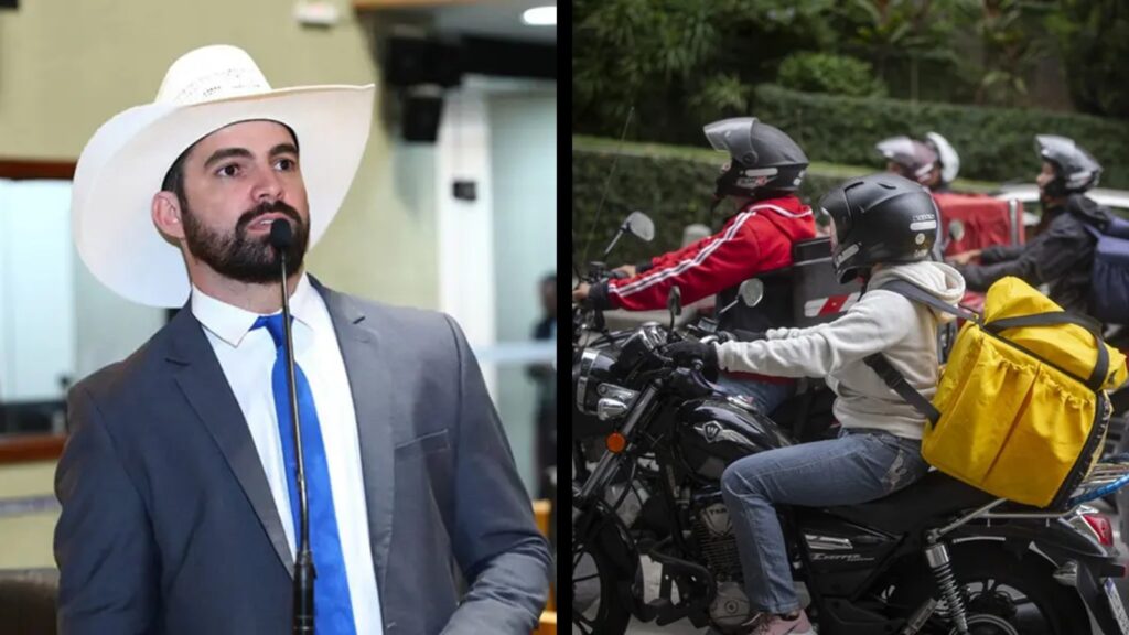 Pablo Muribeca apresenta projeto de lei para proteger motofretistas e entregadores do ES Pablo Muribeca apresenta projeto de lei para proteger motofretistas e entregadores do ES