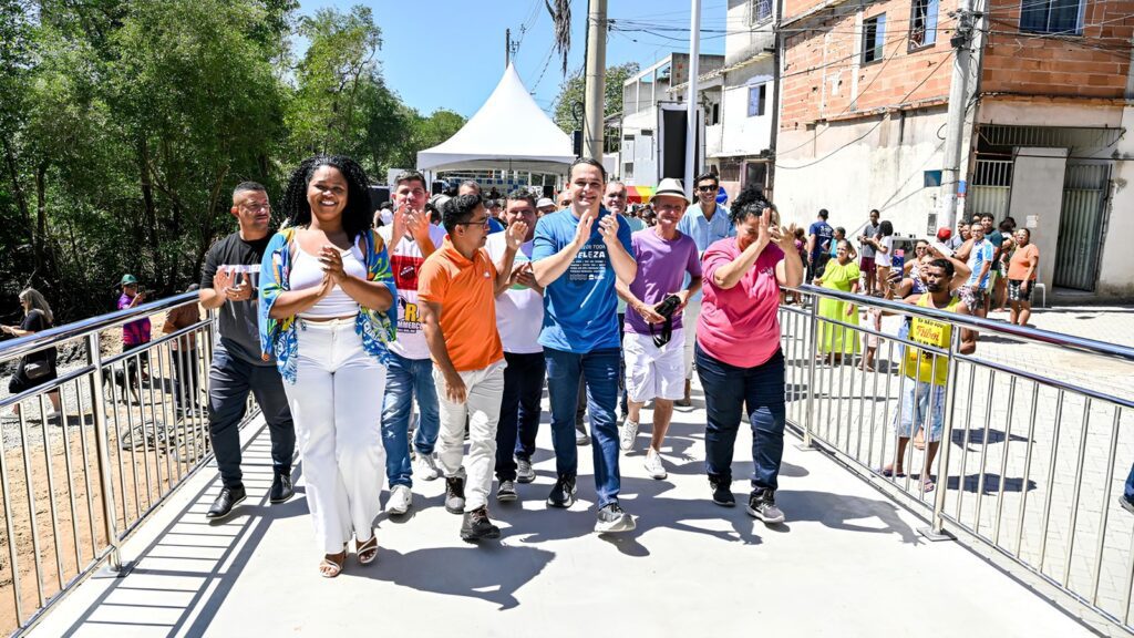 Prefeitura de Vitória entrega primeiro trecho da ciclopassarela da Grande São Pedro