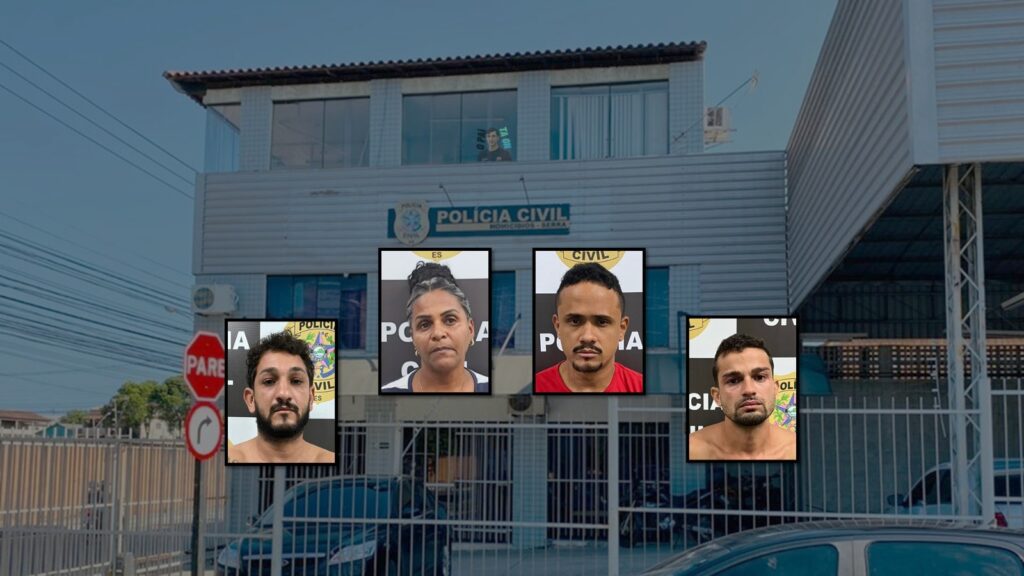 DHPP Serra revela que avó pediu traficantes matarem pai da própria neta DHPP Serra conclui inquérito do homicídio de Thiago Louzada; quatro pessoas foram presas; entre eles a sogra e o chefe do tráfico.