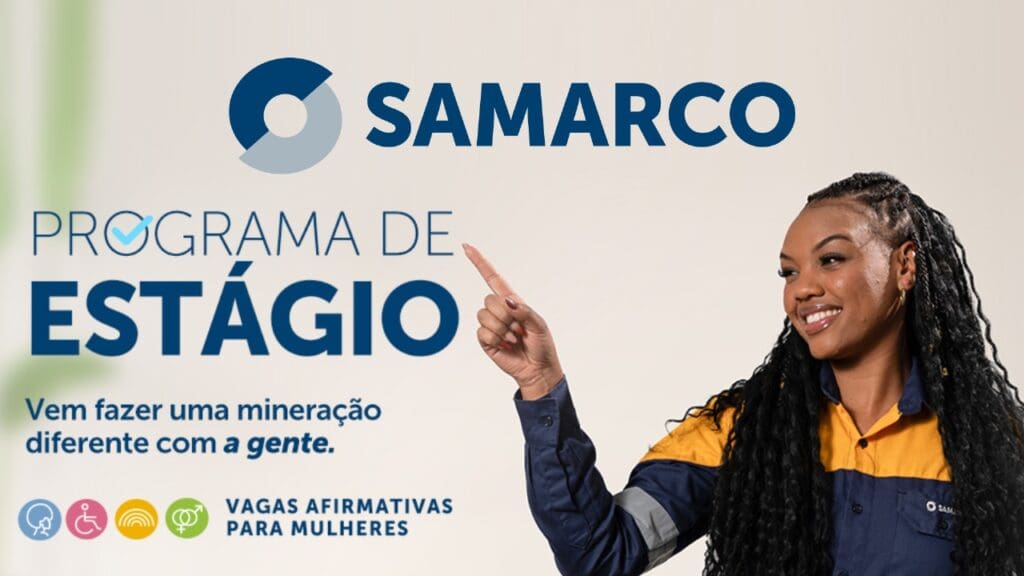 Samarco abre inscrições exclusivas para mulheres no Programa de Estágio 2025