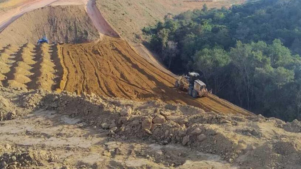 Contorno de São Domingos entra em nova fase com início da fundação de viadutos