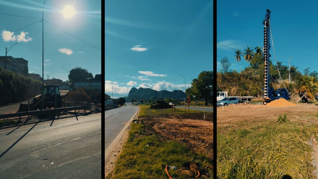 Contorno de São Domingos entra em nova fase com início da fundação de viadutos