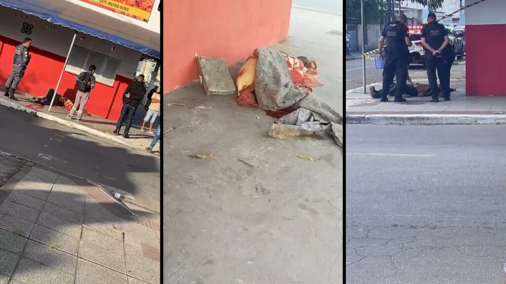 Homem em situação de rua encontrado morto com ferimento na cabeça na Avenida Brasil, em Novo Horizonte, na Serra