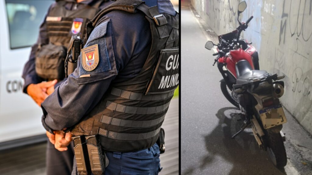 Dono descobre furto após ligação da Guarda de Vitória