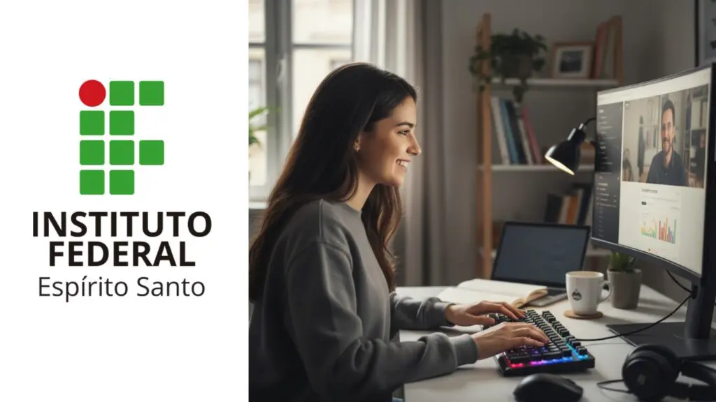 IFES abre seleção para cursos gratuitos e online de formação continuada em 2026 IFES abre 200 vagas em especialização gratuita a distância em inteligência artificial