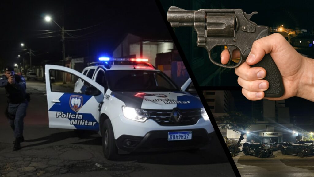 Troca de tiros termina com suspeito baleado e apreensão de drogas na Serra Militares trocam tiros com traficante armado e apreendem drogas durante patrulhamento na Serra