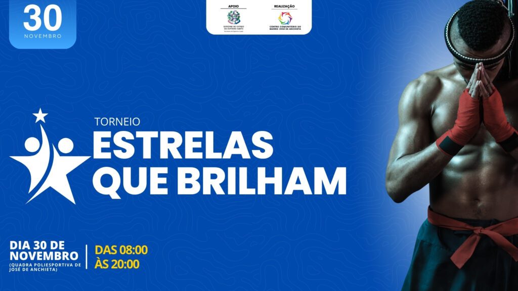 Torneio “Estrelas que Brilham” movimenta José de Anchieta com mais de 110 lutas; entrada gratuita Torneio “Estrelas que Brilham” movimenta José de Anchieta com mais de 110 lutas