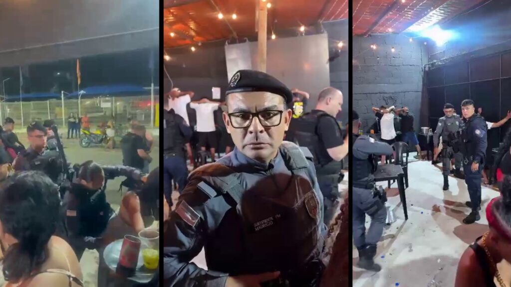 Vídeo: fiscalização em bar pela PM e prefeitura gera confusão na Serra Distribuidora é interditada na Serra após ação surpresa das forças de segurança