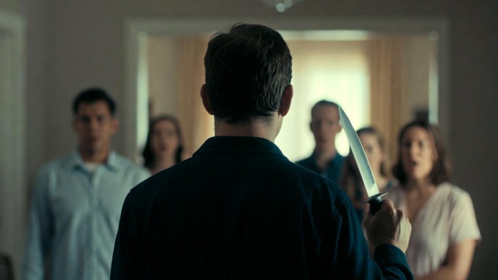 Discussão familiar termina com duas pessoas esfaqueadas na Serra