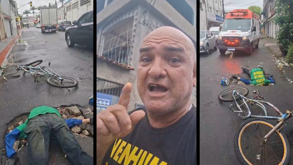 Vídeo: ex-vereador simula acidente com boneco e SAMU é acionado no ES Ex-vereador simula acidente com boneco, aciona SAMU e gera revolta no ES