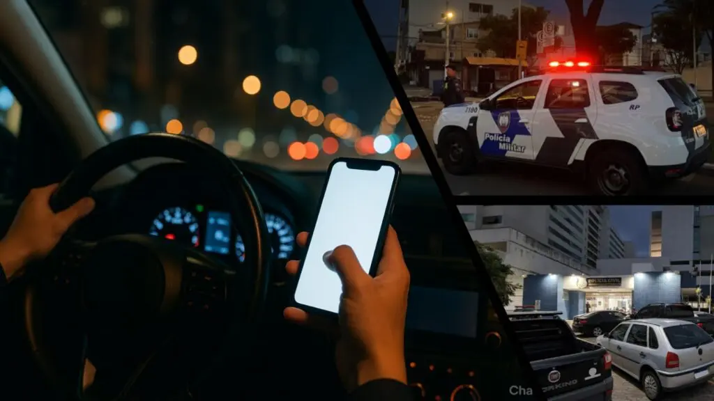 Motorista de aplicativo é abandonado em área de mata após ser assaltado na Serra Assaltantes rendem motorista de aplicativo com "mata-leão" e o abandonam em área de mata na Serra