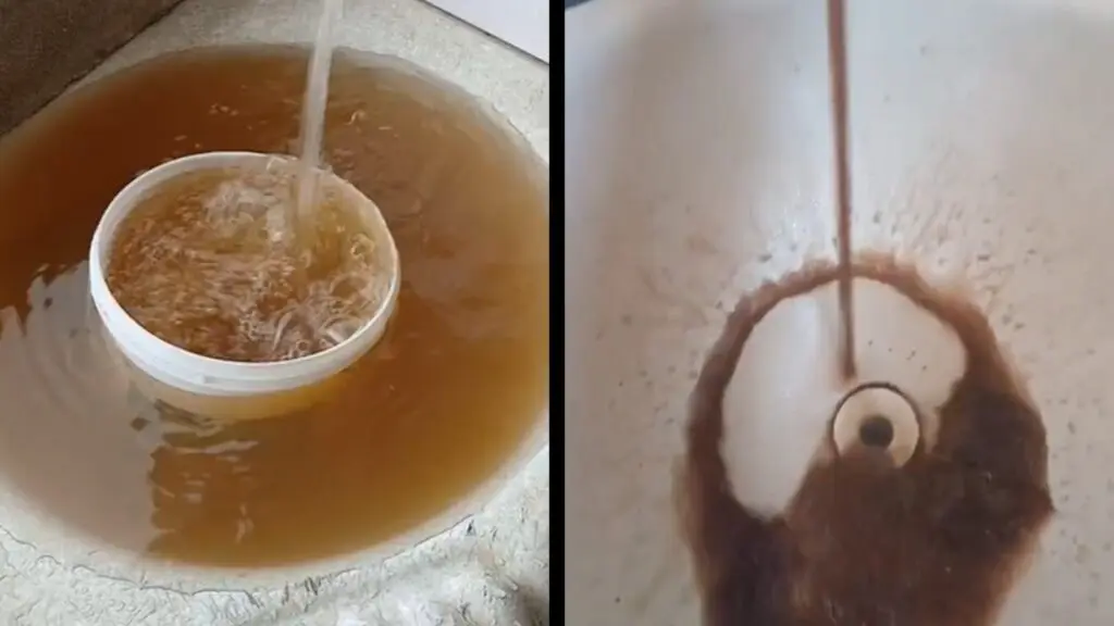 Água marrom volta cair em casas da Serra e moradores cobram explicações da CESAN