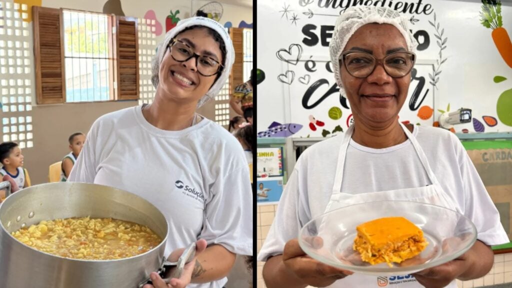Merendeiras de escolas da Serra e Vitória conquistam prêmio nacional
